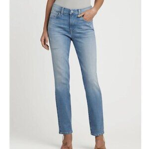 Edwin Bree High Rise Straight Leg Jeans In Reverie 29